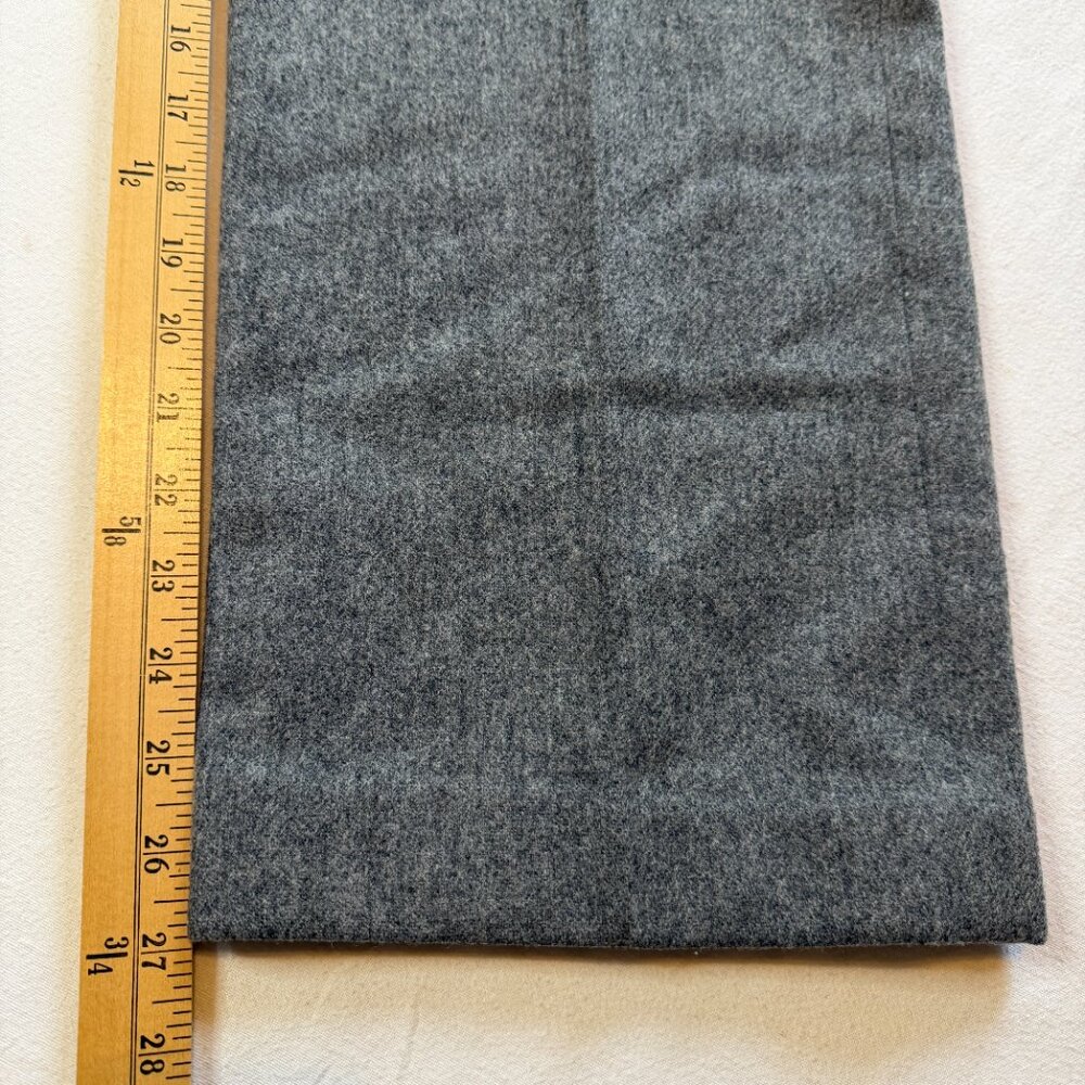 Vintage 100%‎ Pure Wool Country Suburbans Grey Dress Pants Size 16 - Picture 13 of 14